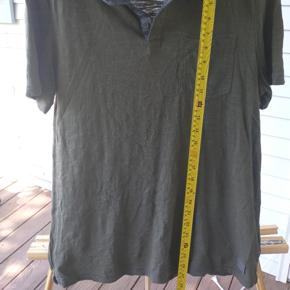 Calvin Klein Olive Green Polo Shirt Size Small - Picture 4 of 5